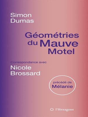 cover image of Géométries du Mauve Motel